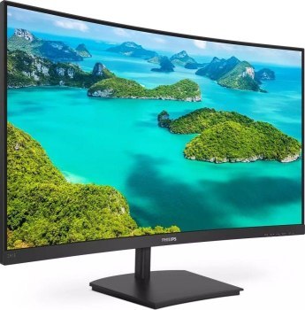 Monitor Philips 241E1SC - 23,6'' | VA Curved | Full HD Monitor Philips 241E1SC - 23,6'' | VA Curved | Full HD