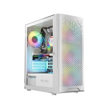LOGIC OBUDOWA ARAMIS ARGB MIDI USB 3.0 WHITE LOGIC OBUDOWA ARAMIS ARGB MIDI USB 3.0 WHITE