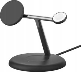 Belkin BOOST CHARGE PRO MagSafe ładowarka indukcyjna 3w1 iPhone Apple Watch i Airpods czarna