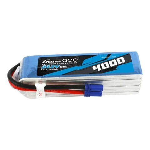 Akumulator Gens Ace 4000mAh 22.2V 60C 6S1P EC5 Gens ace Akumulator Gens Ace 4000mAh 22.2V 60C 6S1P EC5 Gens ace