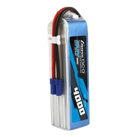 Akumulator Gens Ace 4000mAh 22.2V 60C 6S1P EC5 Gens ace Akumulator Gens Ace 4000mAh 22.2V 60C 6S1P EC5 Gens ace