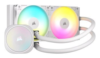 CORSAIR NAUTILUS 240 ARGB White 240mm Radiator Liquid CPU Cooler CORSAIR NAUTILUS 240 ARGB White 240mm Radiator Liquid CPU Cooler