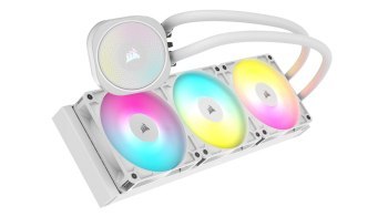 CORSAIR NAUTILUS 360 ARGB White 360mm Radiator Liquid CPU Cooler CORSAIR NAUTILUS 360 ARGB White 360mm Radiator Liquid CPU Cooler
