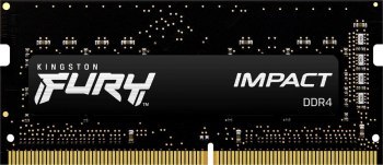 Kingston 8GB 3200MHz DDR4 CL20 SODIMM FURY Impact KF432S20IB/8 Kingston 8GB 3200MHz DDR4 CL20 SODIMM FURY Impact KF432S20IB/8