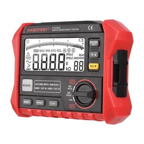 Miernik rezystancji uziemienia Habotest HT2302 Habotest Miernik rezystancji uziemienia Habotest HT2302 Habotest