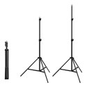 Zestaw/Statyw do mocowania tła fotograficznego Puluz 2x3m + tła fotograficzne 3 szt PKT5205 Puluz
