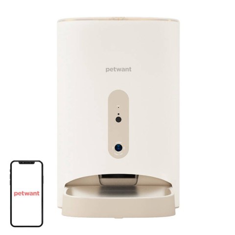 Automatyczny dozownik karmy z kamerą PetWant F11-C PetWant Automatyczny dozownik karmy z kamerą PetWant F11-C PetWant