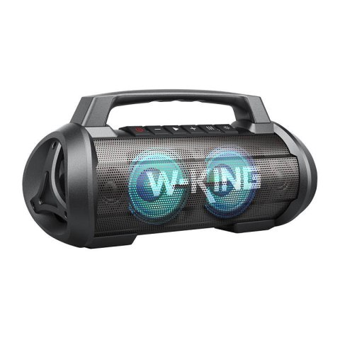 Głośnik bezprzewodowy Bluetooth W-KING D10 70W (czarny) W-KING Głośnik bezprzewodowy Bluetooth W-KING D10 70W (czarny) W-KING