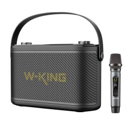 Głośnik bezprzewodowy Bluetooth W-KING H10 S 80W + mikrofon (czarny) W-KING