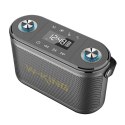 Głośnik bezprzewodowy Bluetooth W-KING H10 S 80W + mikrofon (czarny) W-KING