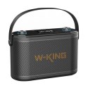 Głośnik bezprzewodowy Bluetooth W-KING H10 S 80W + mikrofon (czarny) W-KING