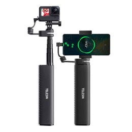 Selfie-stick z powerbankiem USB-C Telesin dla kamer sportowych / smartphone TE-CSS-001 Telesin