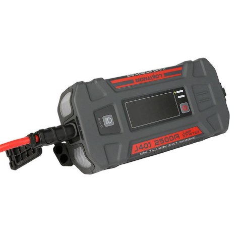 Urządzenie 3 w 1: Jump Starter / Rozrusznik / Booster 2500A + Powerbank 20000mAh + Latarka Lokithor J401 Lokithor Urządzenie 3 w 1: Jump Starter / Rozrusznik / Booster 2500A + Powerbank 20000mAh + Latarka Lokithor J401 Lokithor