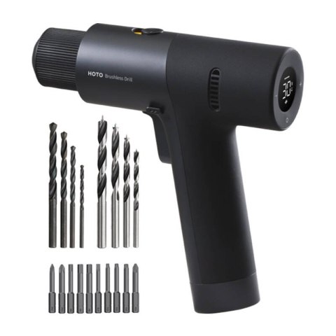 Wiertarko-wkrętarka HOTO QWLDZ001, bezszczotkowa, 12V HOTO Wiertarko-wkrętarka HOTO QWLDZ001, bezszczotkowa, 12V HOTO