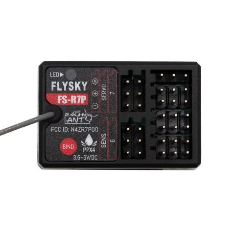 Zestaw FlySky nadajnik FS-G7P + odbiornik R7P, 7 kanałów AFHDS 3 FlySky Zestaw FlySky nadajnik FS-G7P + odbiornik R7P, 7 kanałów AFHDS 3 FlySky