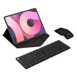 Zestaw składana klawiatura bezprzewodowa Delux KF10 i mysz MF10PR Delux