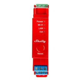 1-kanałowy przekaźnik na szynę DIN Shelly Pro 1PM WIFI/LAN Shelly
