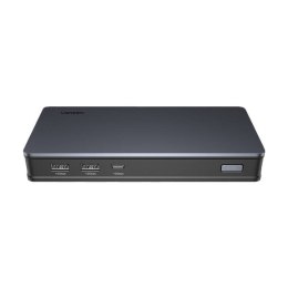 Adapter HUB UGREEN Revodok Pro CM615 USB-C do 2x USB-A, 2x USB-C, 2x HDMI, 2x DisplayPort, RJ45 UGREEN