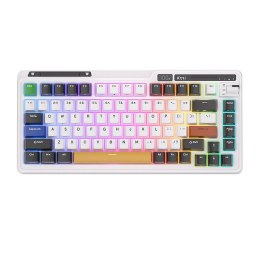 Bezprzewodowa klawiatura mechaniczna Royal Kludge KZZI K75 pro RGB, Eternity Switch (czarno-biała) Royal Kludge