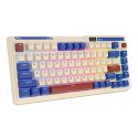 Bezprzewodowa klawiatura mechaniczna Royal Kludge KZZI K75 pro RGB, Moment Switch (retro-niebieska) Royal Kludge