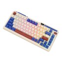 Bezprzewodowa klawiatura mechaniczna Royal Kludge KZZI K75 pro RGB, Moment Switch (retro-niebieska) Royal Kludge