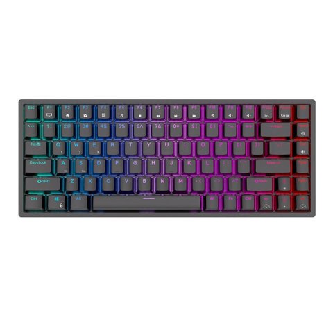 Bezprzewodowa klawiatura mechaniczna Royal Kludge RK84 RGB, Brown switch (czarna) Royal Kludge Bezprzewodowa klawiatura mechaniczna Royal Kludge RK84 RGB, Brown switch (czarna) Royal Kludge