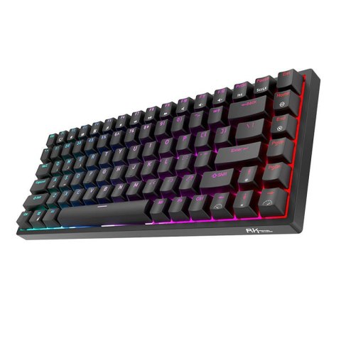Bezprzewodowa klawiatura mechaniczna Royal Kludge RK84 RGB, Brown switch (czarna) Royal Kludge Bezprzewodowa klawiatura mechaniczna Royal Kludge RK84 RGB, Brown switch (czarna) Royal Kludge