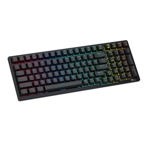 Bezprzewodowa klawiatura mechaniczna Royal Kludge RK98 RGB, Red switch (czarna) Royal Kludge Bezprzewodowa klawiatura mechaniczna Royal Kludge RK98 RGB, Red switch (czarna) Royal Kludge