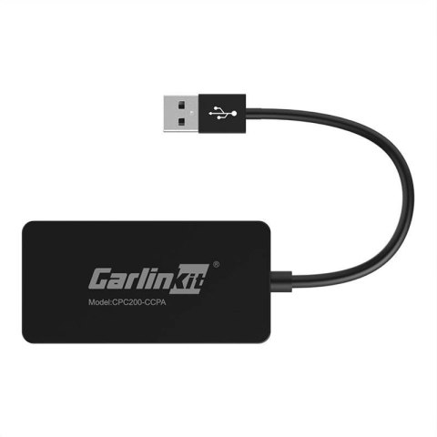 Bezprzewodowy adapter Carlinkit CCPA Apple Carplay/Android Auto (czarny) Carlinkit