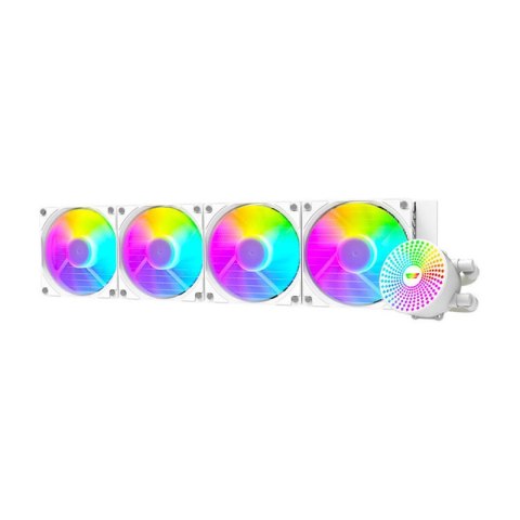 Chłodzenie wodne komputera ARGB Darkflash DC480 (biały) Darkflash
