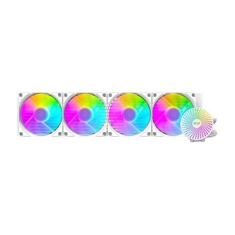 Chłodzenie wodne komputera ARGB Darkflash DC480 (biały) Darkflash Chłodzenie wodne komputera ARGB Darkflash DC480 (biały) Darkflash