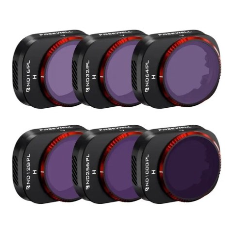 Filtry Bright Day Freewell do drona DJI Mini 4 Pro (6 szt) Freewell