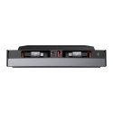 Hub Baseus T-Space z kablem USB-C do Lightning dla Tesla (czarny) Baseus