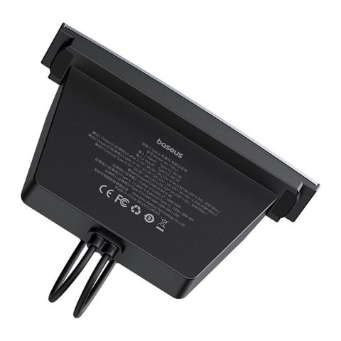 Hub Baseus T-Space z kablem USB-C do Lightning dla Tesla (czarny) Baseus Hub Baseus T-Space z kablem USB-C do Lightning dla Tesla (czarny) Baseus