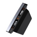 Hub Baseus T-Space z kablem USB-C do Lightning dla Tesla (czarny) Baseus