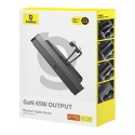 Hub Baseus T-Space z kablem USB-C do Lightning dla Tesla (czarny) Baseus