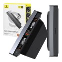 Hub Baseus T-Space z kablem USB-C do Lightning dla Tesla (czarny) Baseus