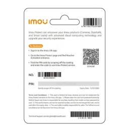 Karta Upominkowa IMOU Protect Plus (Plan Roczny) IMOU