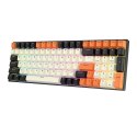 Klawiatura mechaniczna Royal Kludge RK100 RGB, brown switch (czarno-pomarańczowa) Royal Kludge