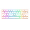 Klawiatura mechaniczna Royal Kludge RK61 RGB, red switch (biała) Royal Kludge