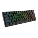 Klawiatura mechaniczna Royal Kludge RK61 RGB, red switch (czarna) Royal Kludge