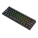Klawiatura mechaniczna Royal Kludge RK61 RGB, red switch (czarna) Royal Kludge