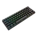 Klawiatura mechaniczna Royal Kludge RK61 RGB, red switch (czarna) Royal Kludge