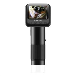 Mikroskop cyfrowy LCD APEXEL APL-MS008 (czarny) APEXEL