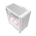 Obudowa komputerowa Darkflash DRX70 MESH (biała) + 4 wentylatory RGB Darkflash