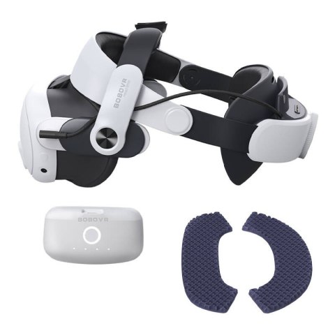 Pasek odciążający BOBOVR M3 Pro do Oculus Quest 3 / Quest 3S + akumulator BoboVR Pasek odciążający BOBOVR M3 Pro do Oculus Quest 3 / Quest 3S + akumulator BoboVR