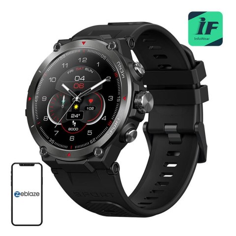 Smartwatch Zeblaze Stratos 2 (Czarny) Zeblaze Smartwatch Zeblaze Stratos 2 (Czarny) Zeblaze