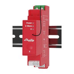 1-kanałowy przekaźnik na szynę DIN z pomiarem energii Shelly Qubino Pro 1PM Z-Wave Shelly
