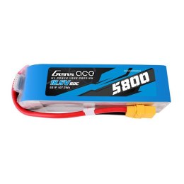 Akumulator Gens ace 5800mAh 60C 18.5V 5S1P Lipo z konektorem XT90 plug Gens ace