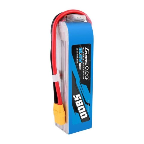 Akumulator Gens ace 5800mAh 60C 18.5V 5S1P Lipo z konektorem XT90 plug Gens ace Akumulator Gens ace 5800mAh 60C 18.5V 5S1P Lipo z konektorem XT90 plug Gens ace